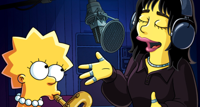 Billie Eilish a Los Simpsons