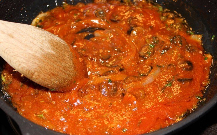 espagueti salsa siciliana pas6