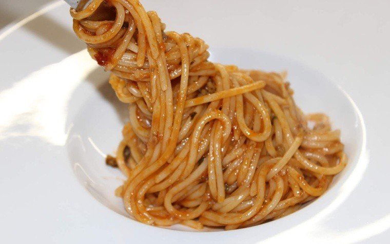 espagueti salsa siciliana pas10