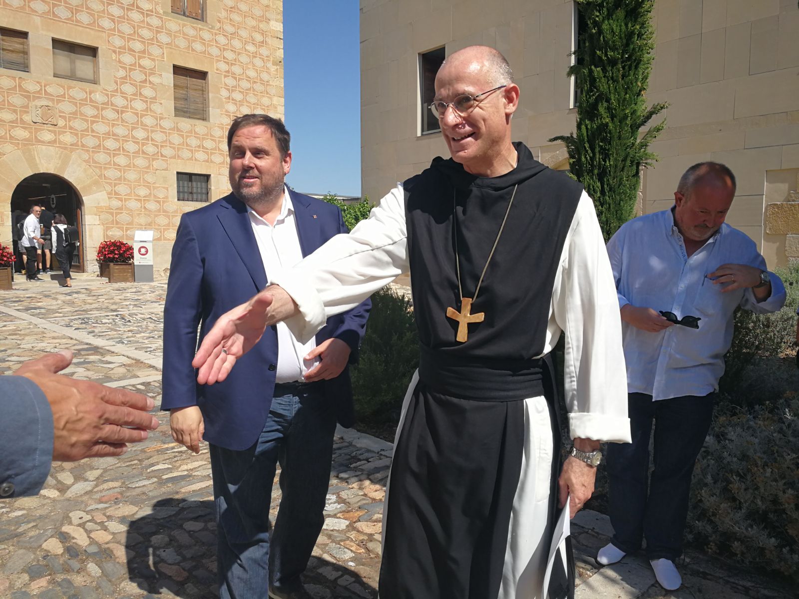 La mecànica quàntica atrapa Junqueras en un monestir cistercenc