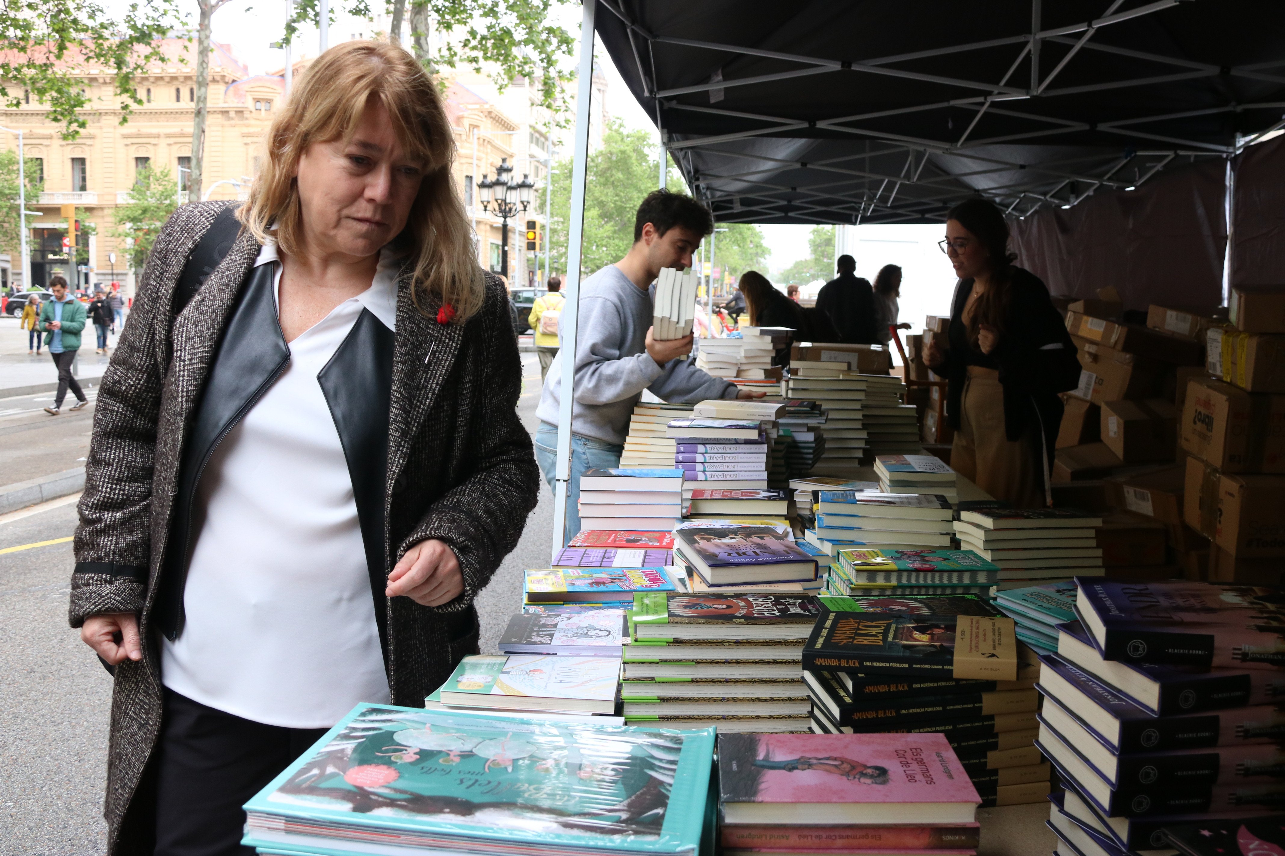 Garriga pronostica unes "xifres excepcionals" per aquest Sant Jordi