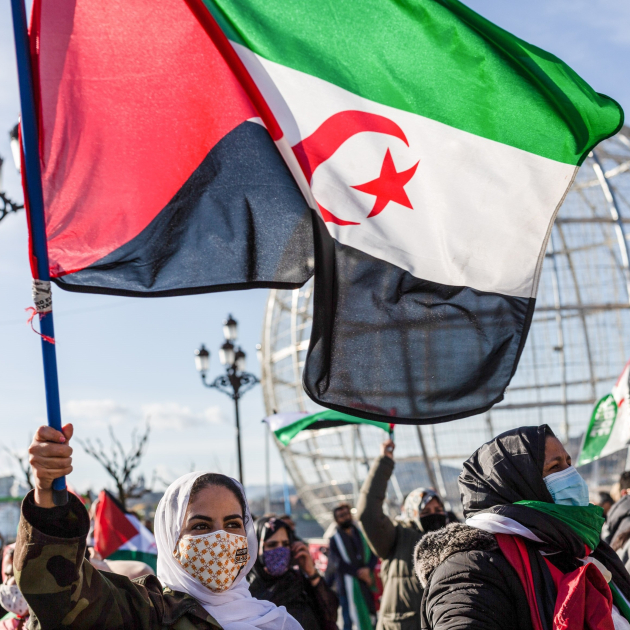 Protesta por la autodeterminación del Sáhara Occidental   Europa Press