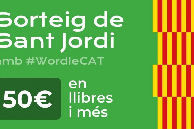 WordleCAT Sorteo Santo Jordi 2022