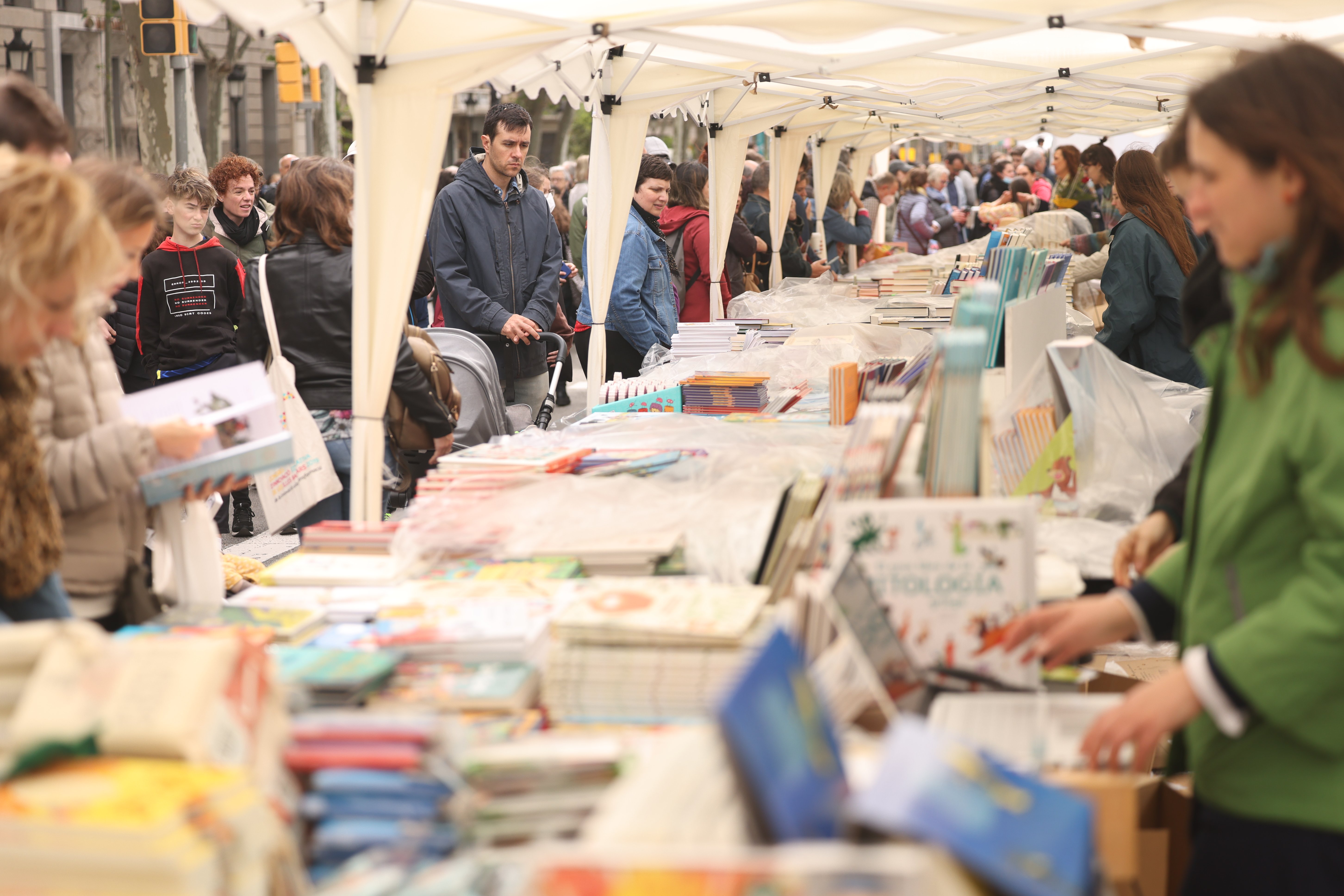 ambiente libros diada de Sant Jordi 2022 - Foto: Sergi Alcàzar ambiente libros diada de Sant Jordi 2022 - Foto: Sergi Alcàzar