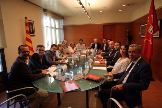  Comissió bilateral Generalitat Conselh Generau. 14 06 2017. Font Conselh Generau
