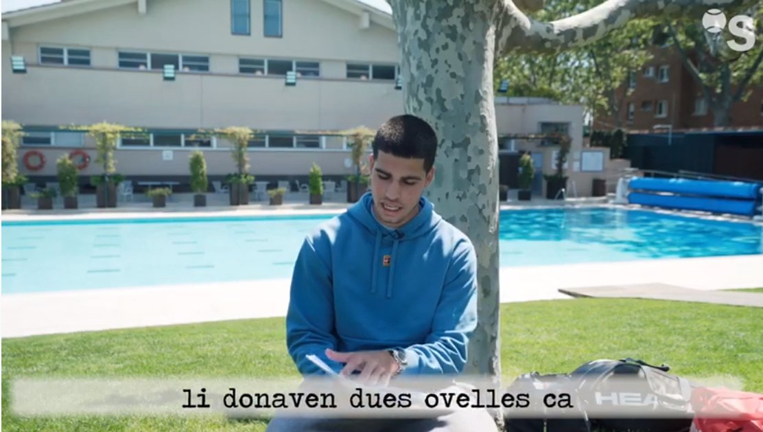 Carlos Alcaraz hablando en catalán Sant Jordi Open Banco Sabadell Youtube Carlos Alcaraz hablando en catalán Sant Jordi Open Banco Sabadell Youtube