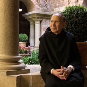 El monje Josep Massot i Muntaner   Abadia de Montserrat