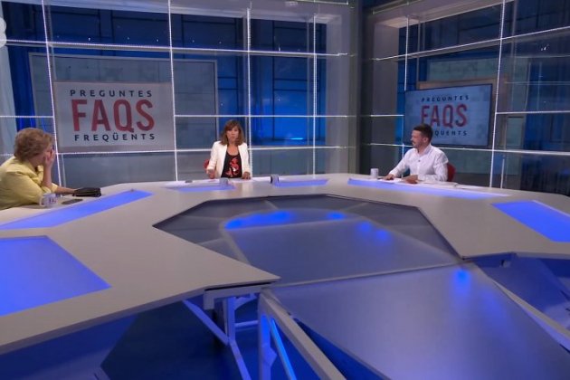 Pilar Rahola con Cris Puig y Nacho Corredor FAQS TV3 Pilar Rahola con Cris Puig y Nacho Corredor FAQS TV3
