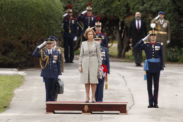 Reina Sofía preside jura de bandera seria GTRES