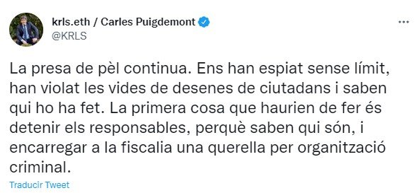 puigdemont CatalanGate