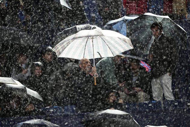 Lluvia en Open Banc Sabadell EFE