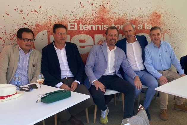 Sandro Rosell Open Banc Sabadell Bernat Aguilar Sandro Rosell Open Banc Sabadell Bernat Aguilar