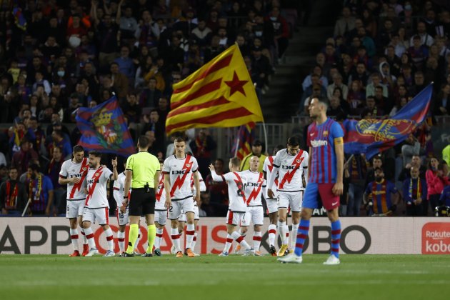 gol Rayo Vallecano celebracion Barça EFE