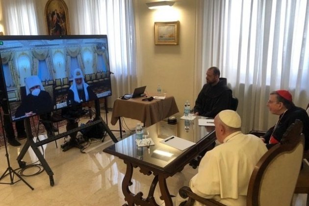 EuropaPress 4319454 papa patriarca kirill moscu conversen sobr ela situacion ucraïnesa