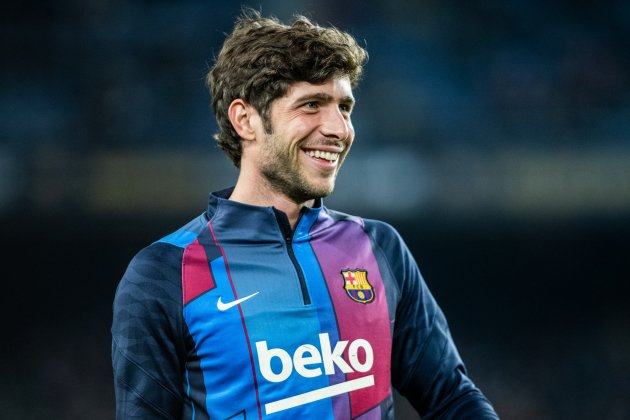 Sergi Roberto somrient el FC Barcelona Europa Press