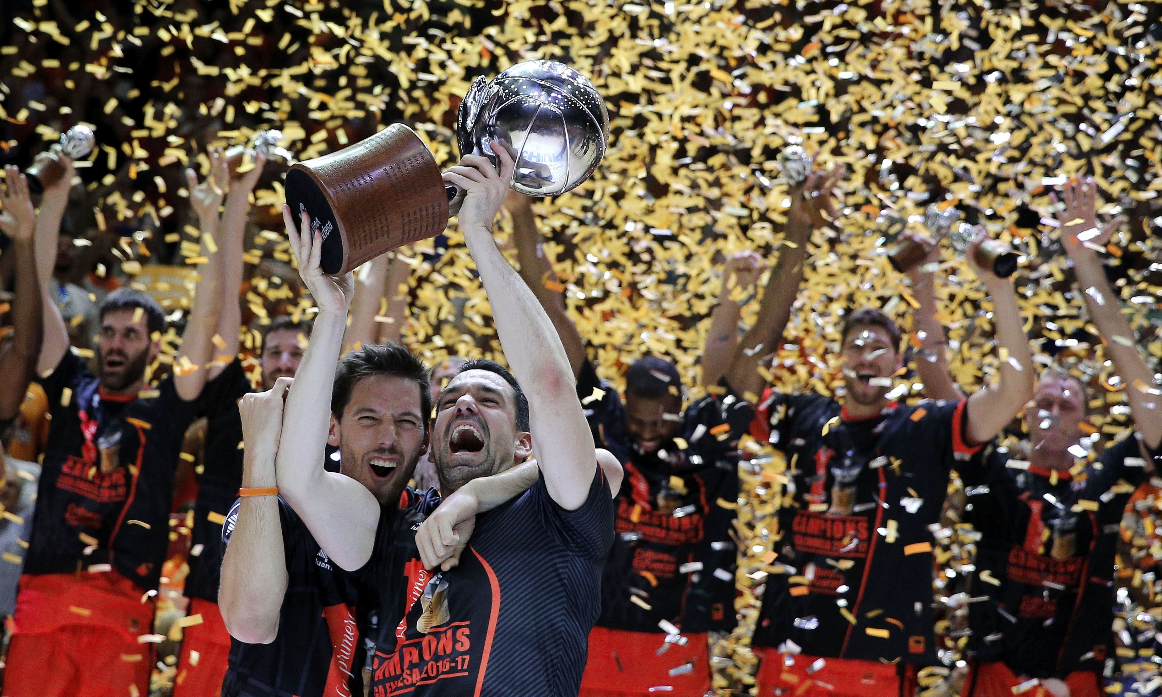 El Valencia Basket conquista la primera Liga de su historia