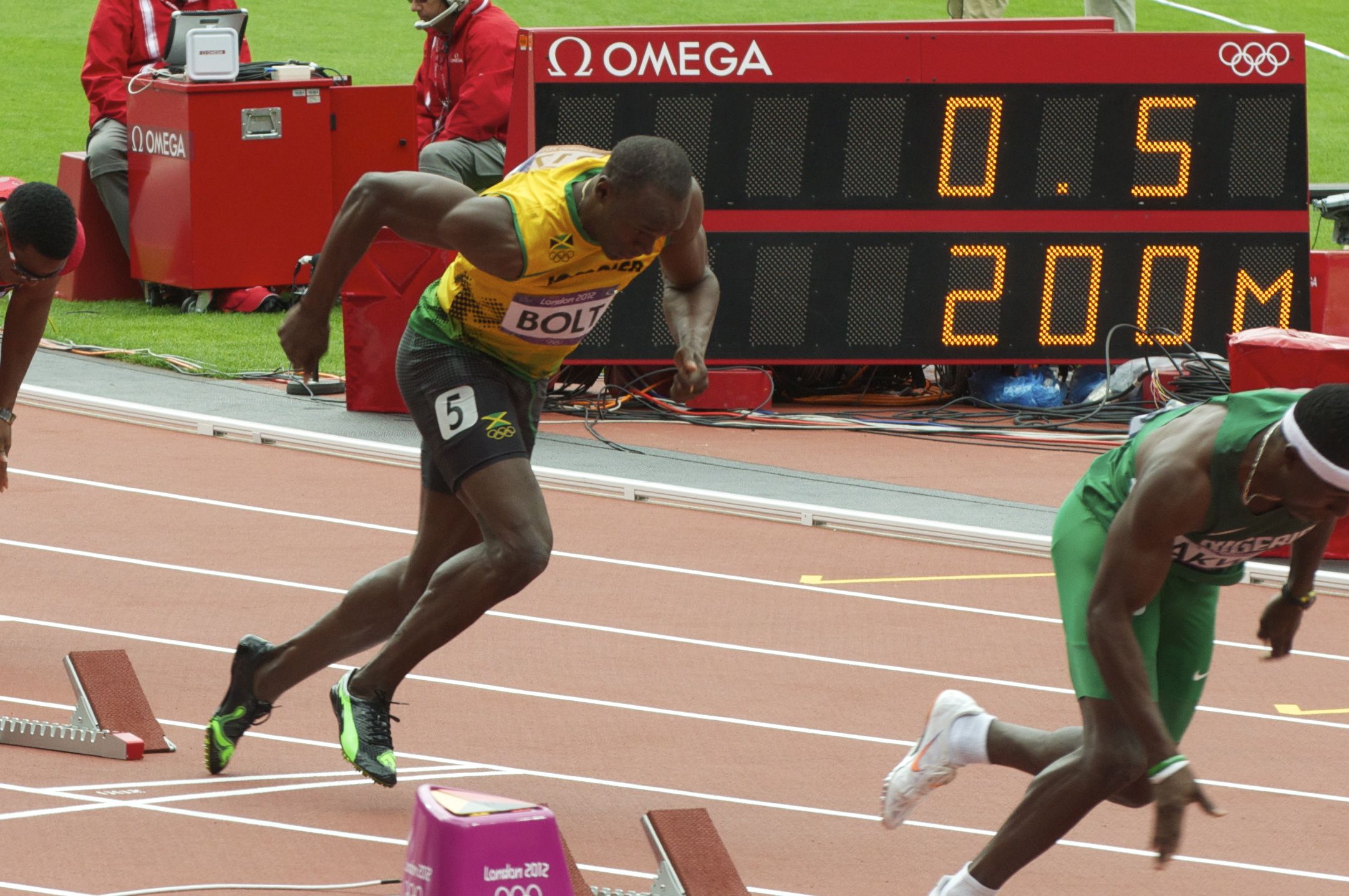 Perillen els Jocs per a Usain Bolt