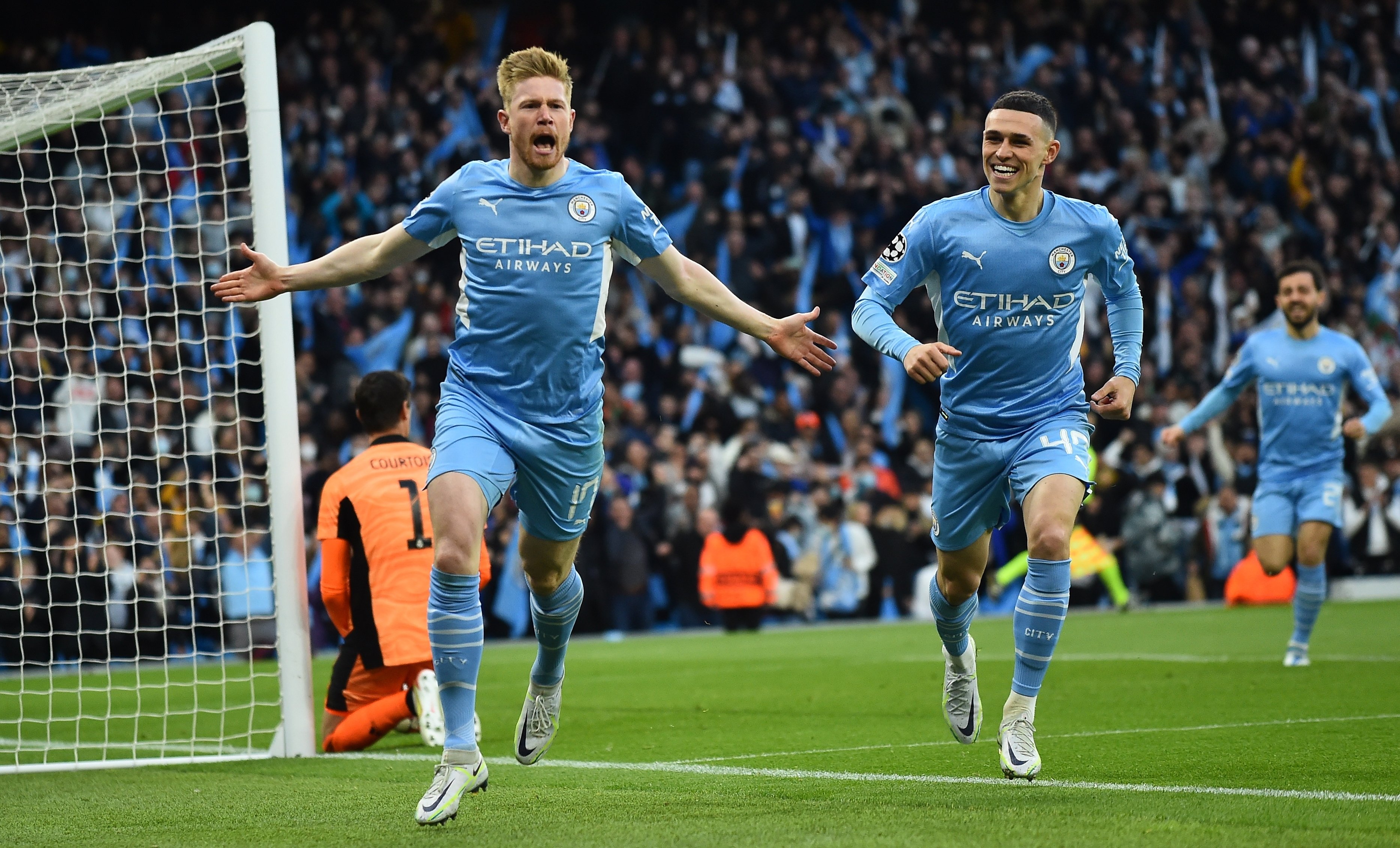 El City de Guardiola se impone a un Real Madrid que sigue vivo gracias a los milagros de la Champions (4-3)