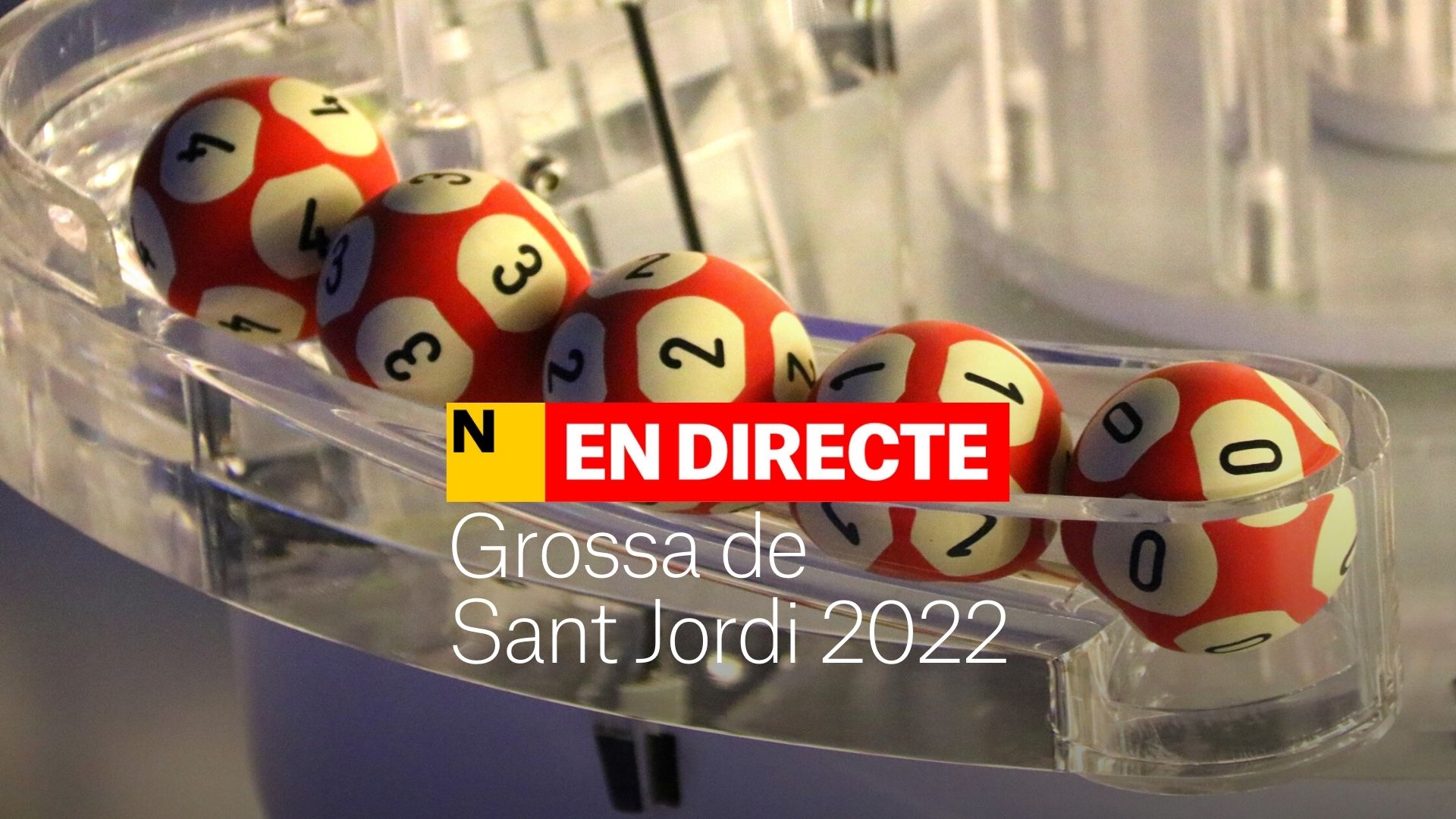 Sorteo de la Grossa de Sant Jordi 2022: todos los números premiados y resultados