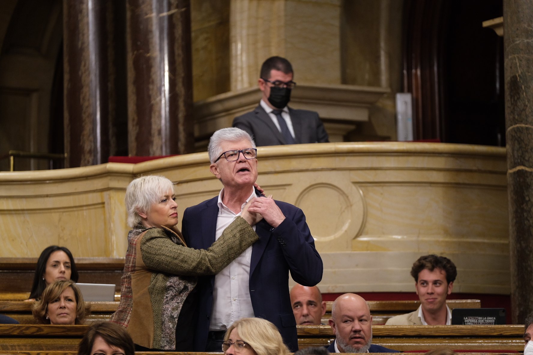 Ciutadans hi torna: Borràs expulsa un diputat del ple del Parlament