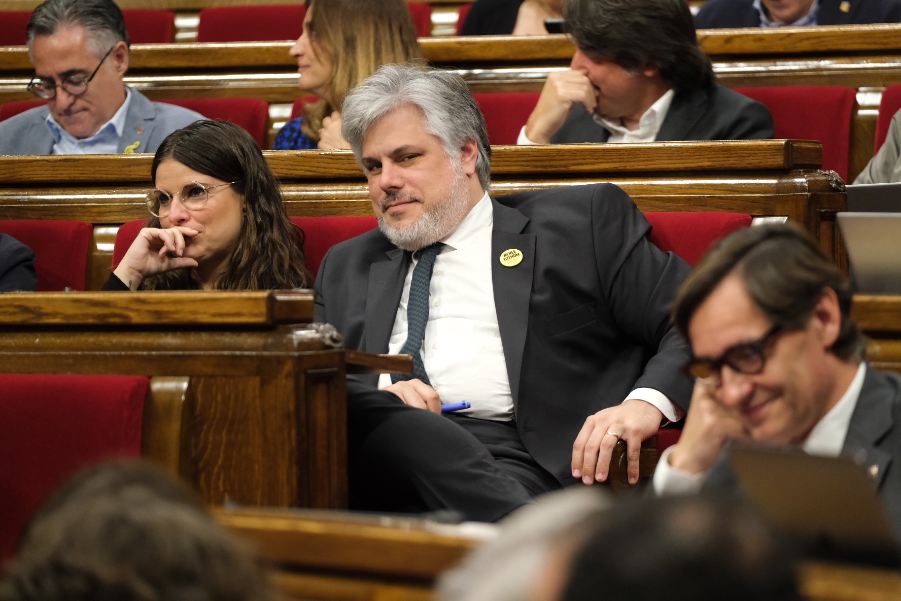 albert batet Junts parlament hemiciclo Carlos Baglietto