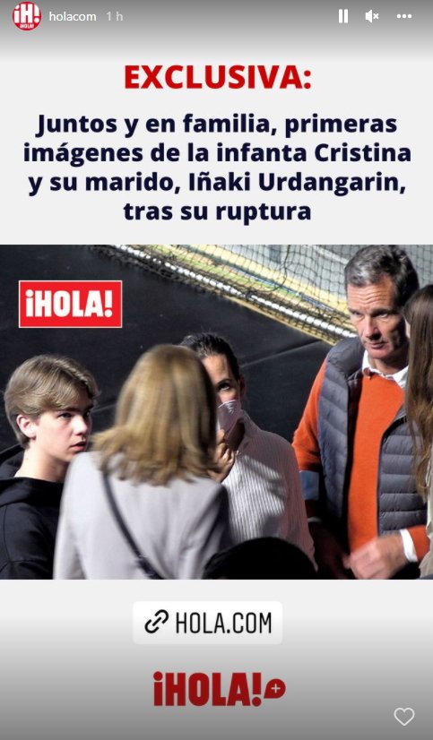 Iñaki Urdangarin, Cristina e hijos reunidos en Barcelona HOLA Iñaki Urdangarin, Cristina e hijos reunidos en Barcelona HOLA