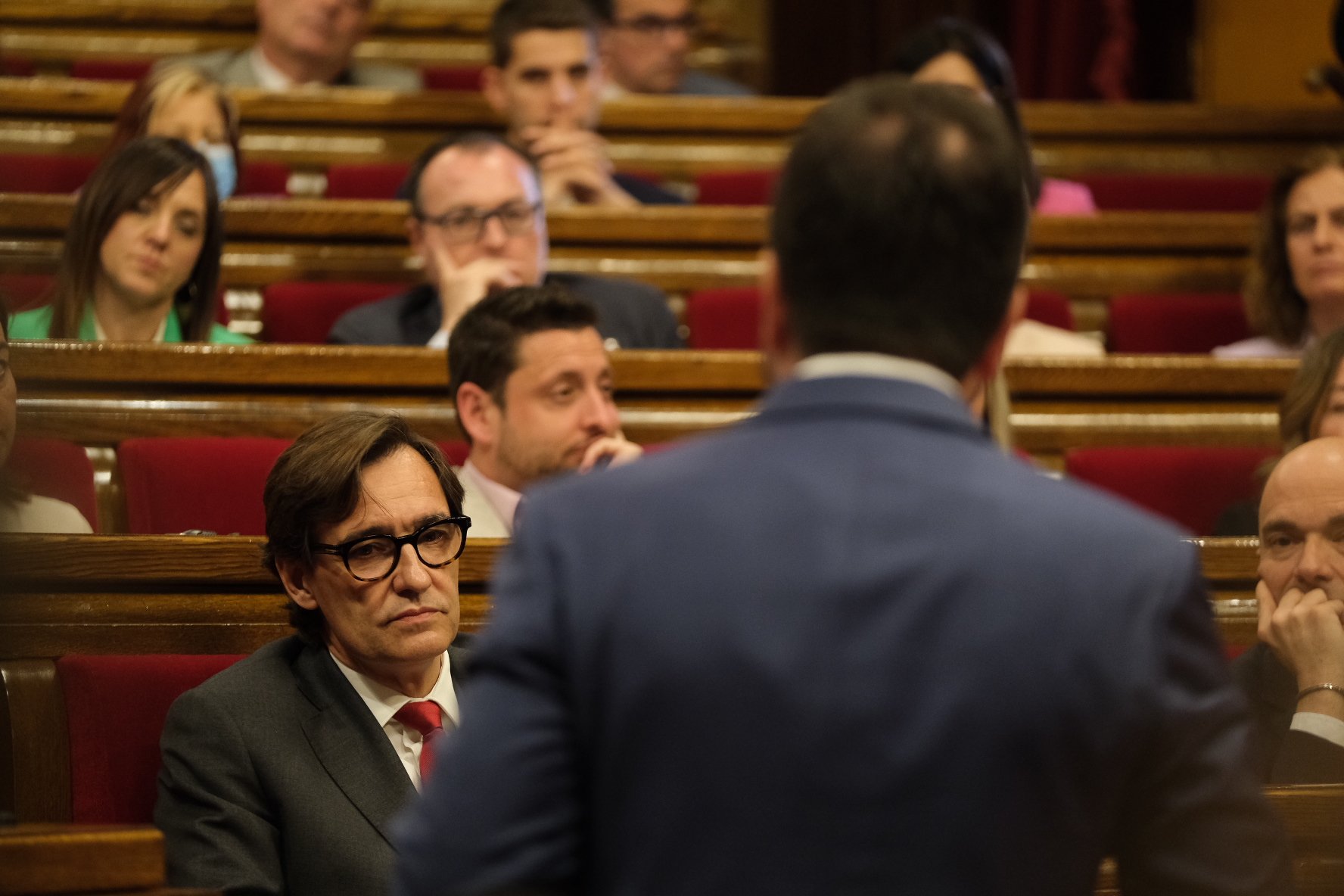 El PSC veu Aragonès "lent" amb els pressupostos i reivindica l'exemple del govern espanyol