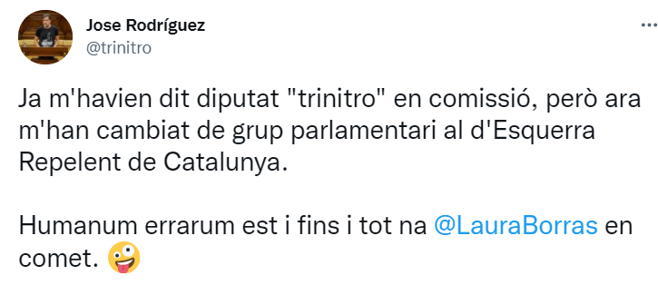 Tuit de José Rodriguez Tuit de José Rodriguez