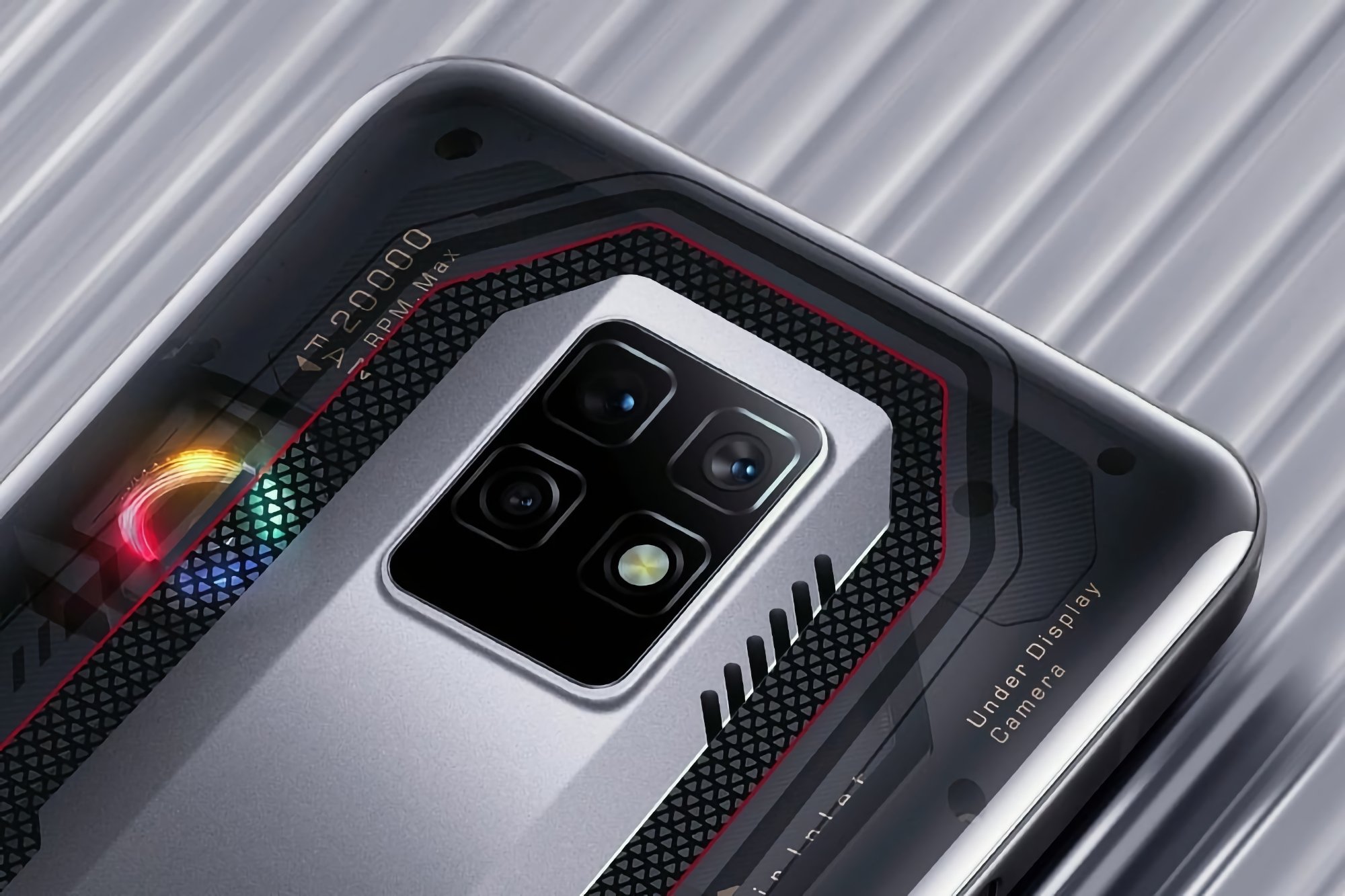 China fabrica el primer teléfono móvil gamer transparente