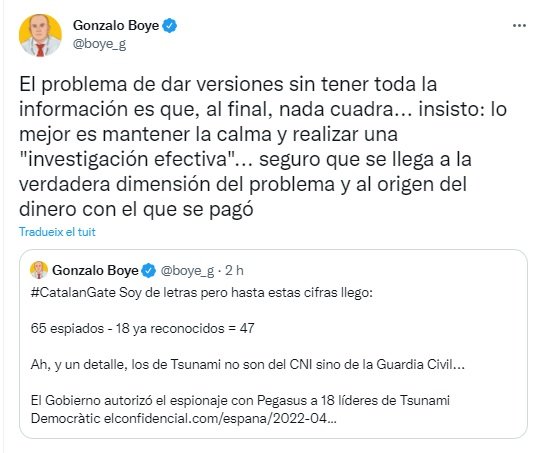 TUIT boye reconocimiento catalangate 2 TUIT boye reconocimiento catalangate 2
