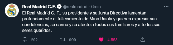 Comunicado real madrid raiola Comunicado real madrid raiola