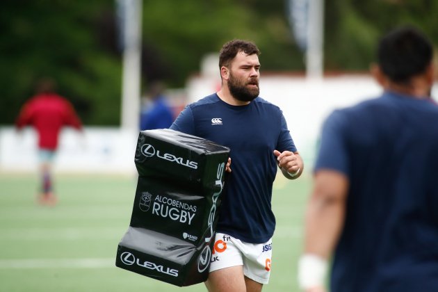 Gavin Van den Berg Rugby Alcobendas EuropaPress Gavin Van den Berg Rugby Alcobendas EuropaPress
