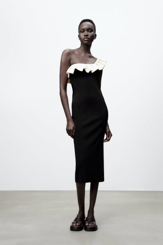 Vestit asimètric de Zara Vestit asimètric de Zara
