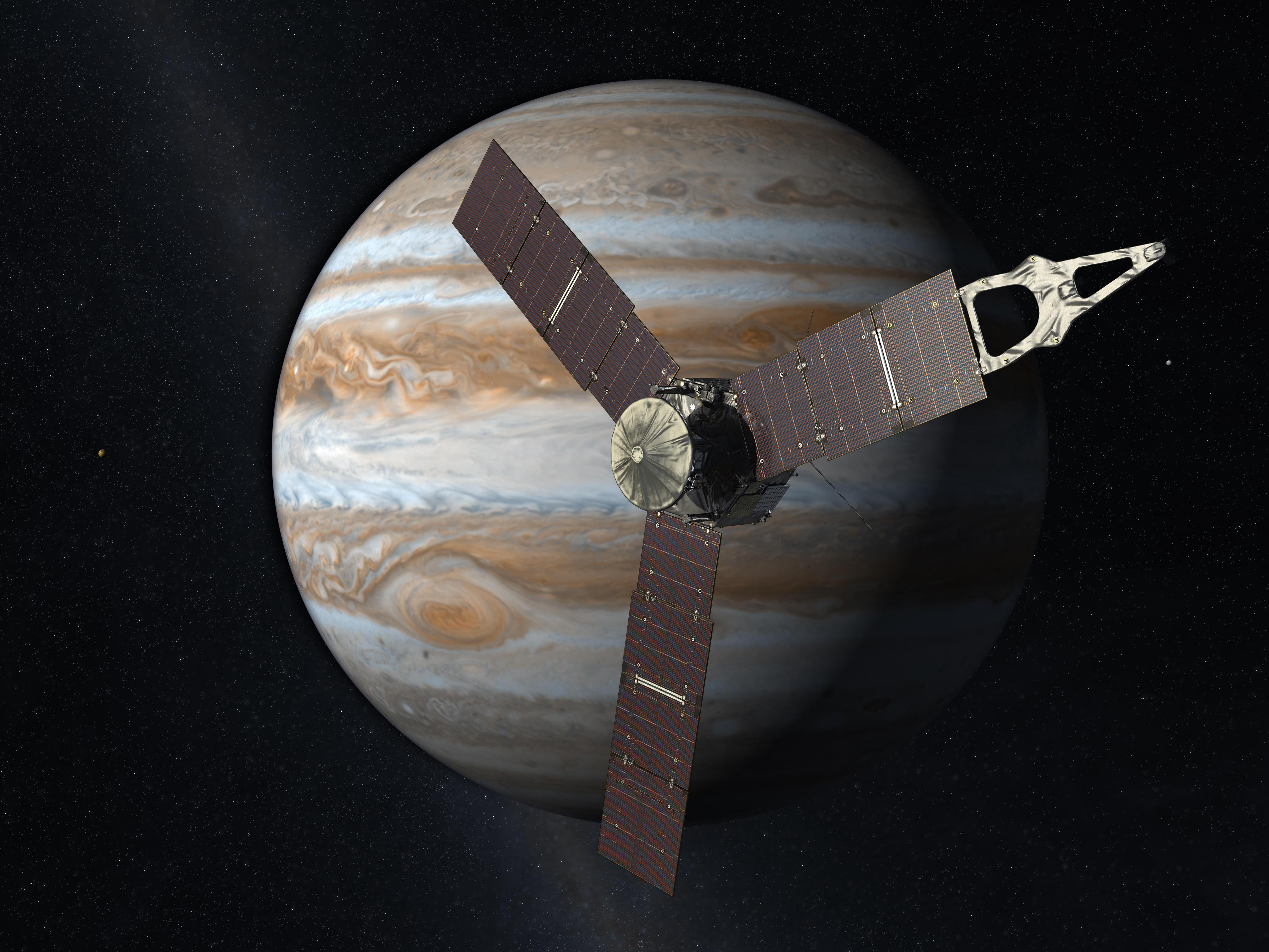 La sonda Juno llega a Júpiter tras 5 años de viaje