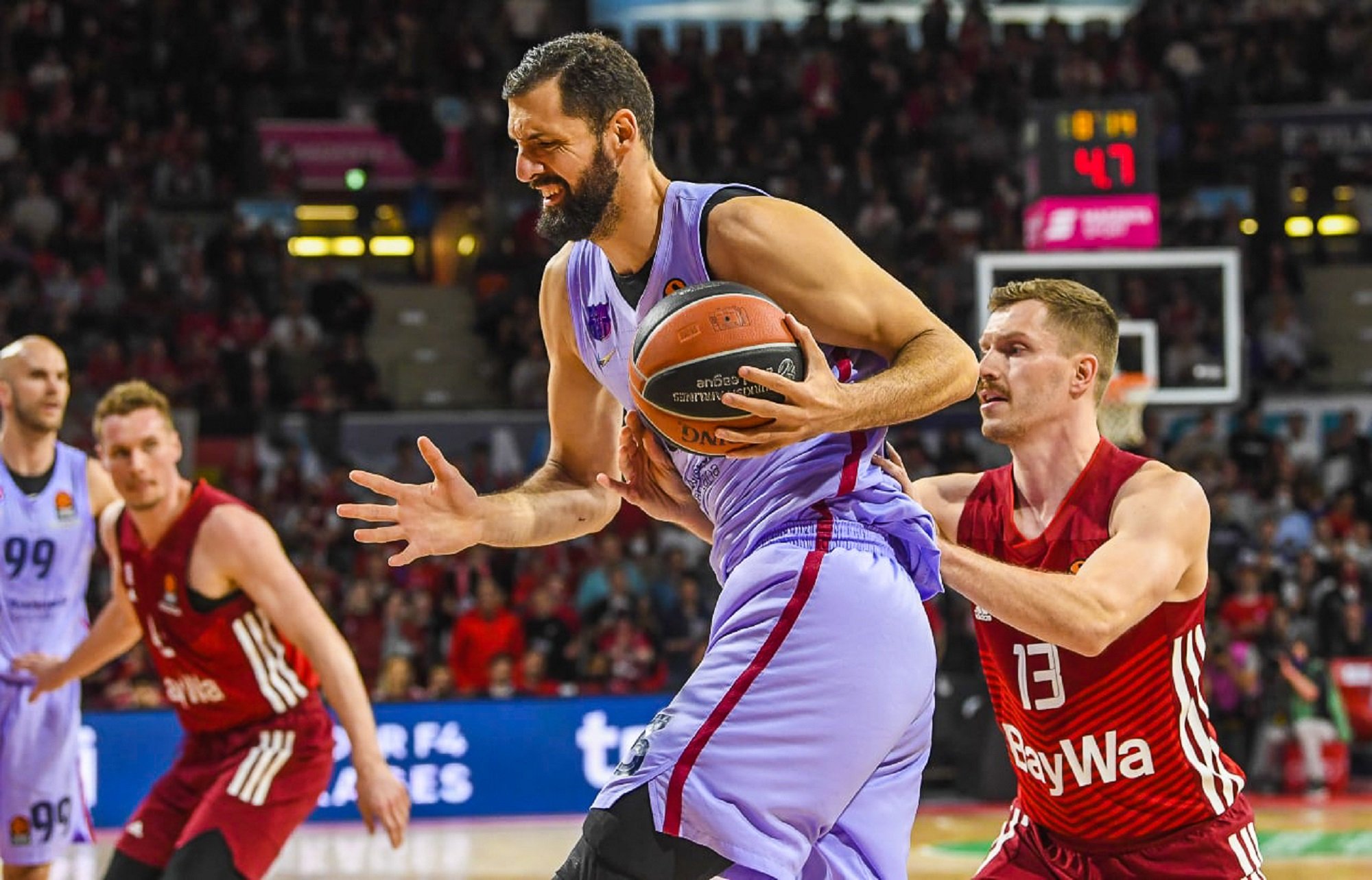 Un Barça inofensivo cae justamente con el Bayern y se jugará en el Palau estar o no en la Final Four (59-52)