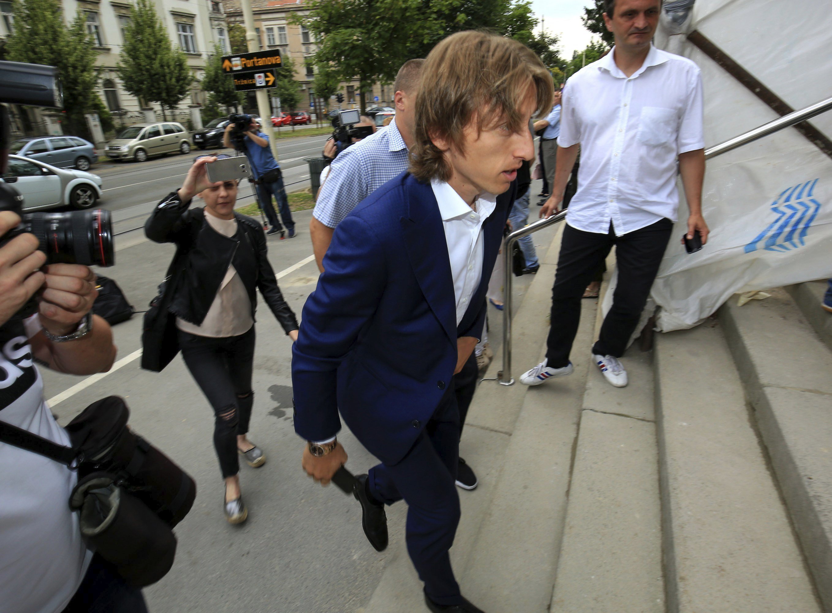 Desisteixen de l'acusació contra Luka Modric per fals testimoni