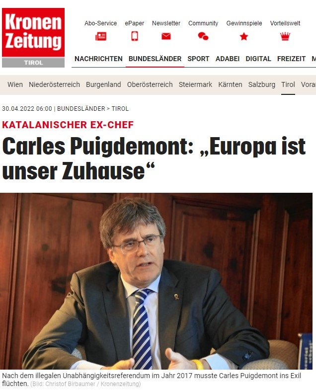 puigdemont entrevista|vislumbrada puigdemont entrevista|vislumbrada