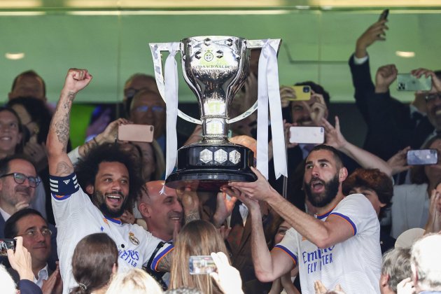 Real Madrid celebración liga 2021 2022 EFE