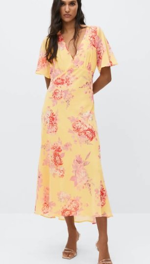 Vestit de Mànec|Mango