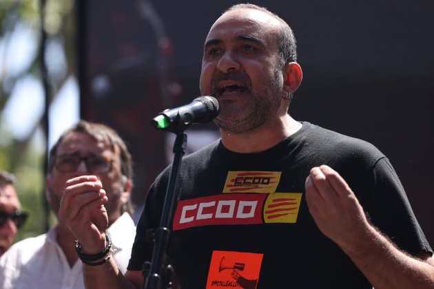 Javier Pacheco manifestacion 1 mayo día trabajo Sergi Alcàzar Javier Pacheco manifestacion 1 mayo día trabajo Sergi Alcàzar