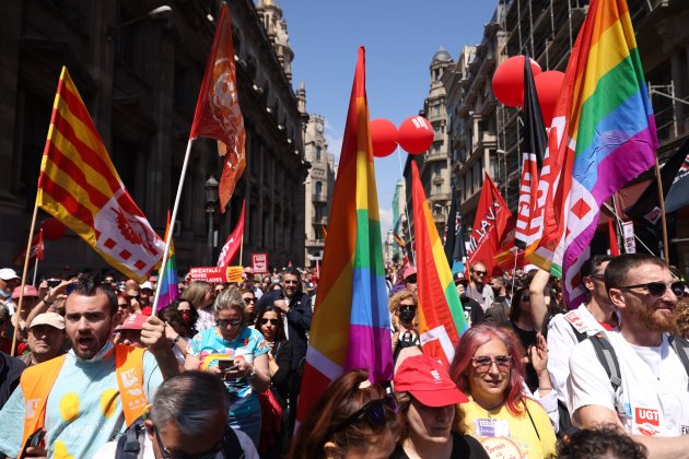 manifestación 1 mayo dia trabajo sergi alcàzar