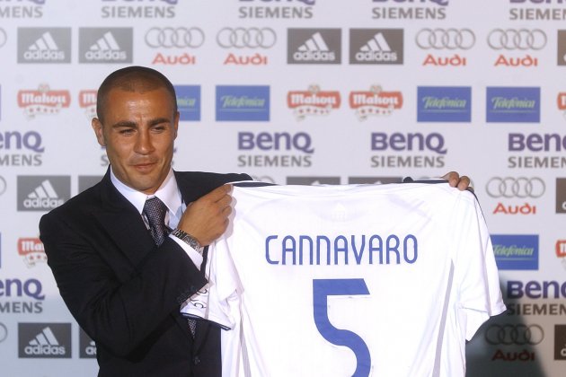 Fabio Cannavaro Real Madrid Europa Press Fabio Cannavaro Real Madrid Europa Press