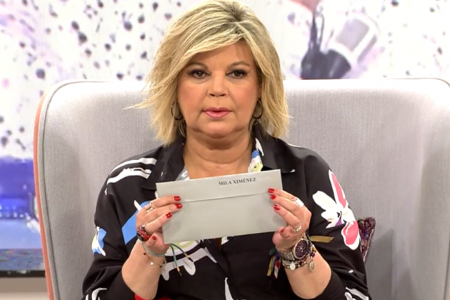 Carta Mila Ximénez MEDIASET Carta Mila Ximénez MEDIASET