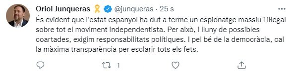 TUIT Junqueras TUIT Junqueras