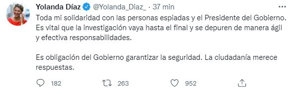 TUIT yolanda diaz TUIT yolanda diaz