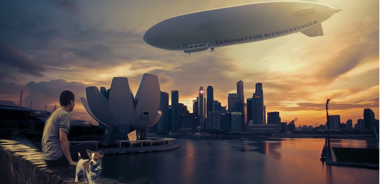 Un arquitecto diseña casas flotantes para vivir en el cielo