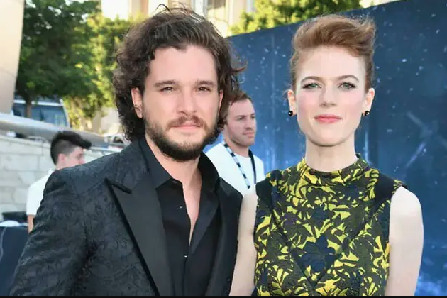 Kit Harington y Rose Leslie Kit Harington y Rose Leslie