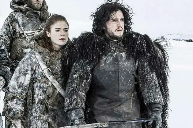 Kit Harington y Rose Leslie Kit Harington y Rose Leslie