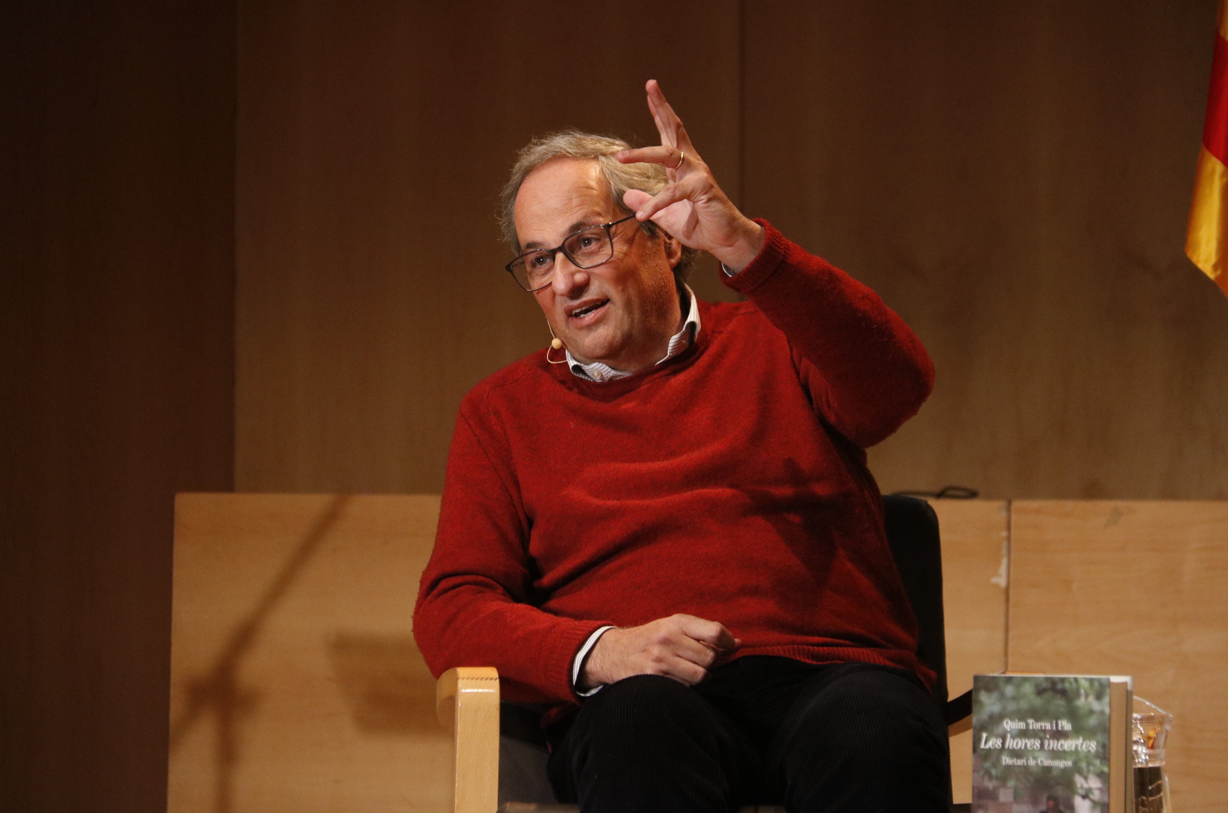 Quim Torra critica la credibilidad del independentismo: "Hace falta que aparezcan nuevos liderazgos"