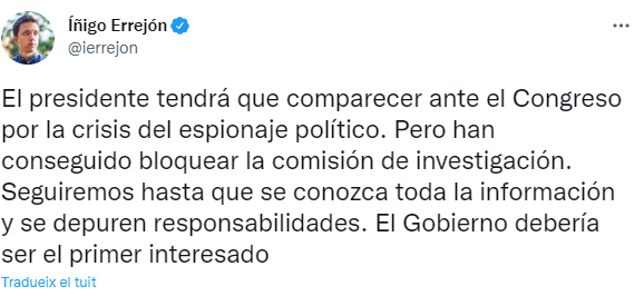 tuit iñigo errejon tuit iñigo errejon